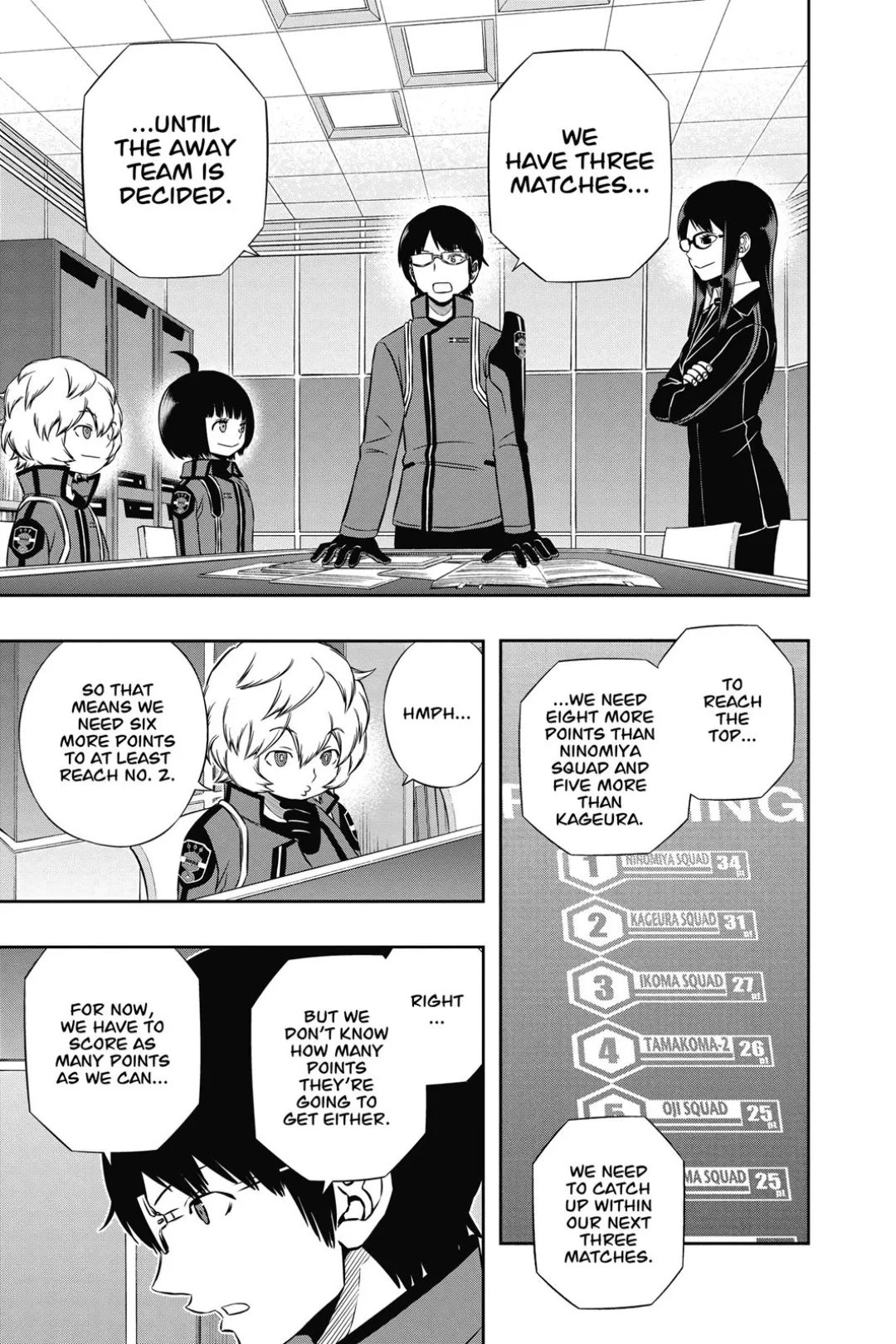 World Trigger color chapter 150 page 5