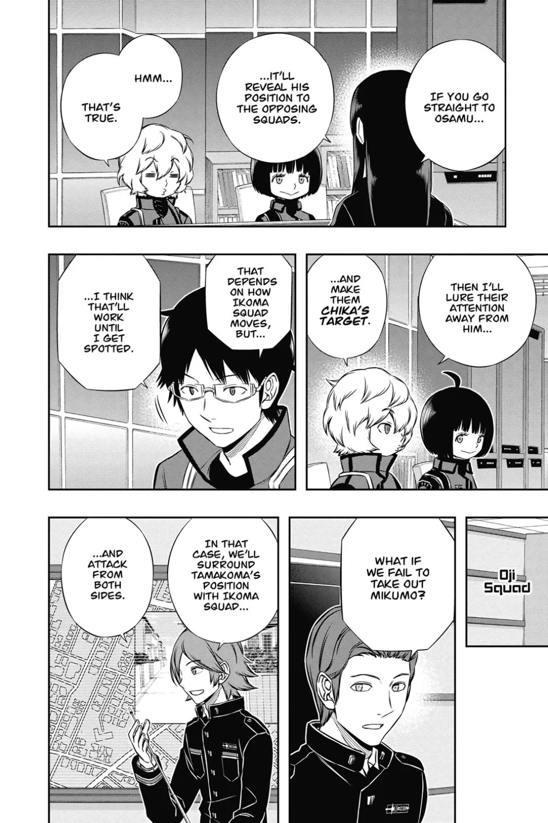 World Trigger color chapter 151 page 6