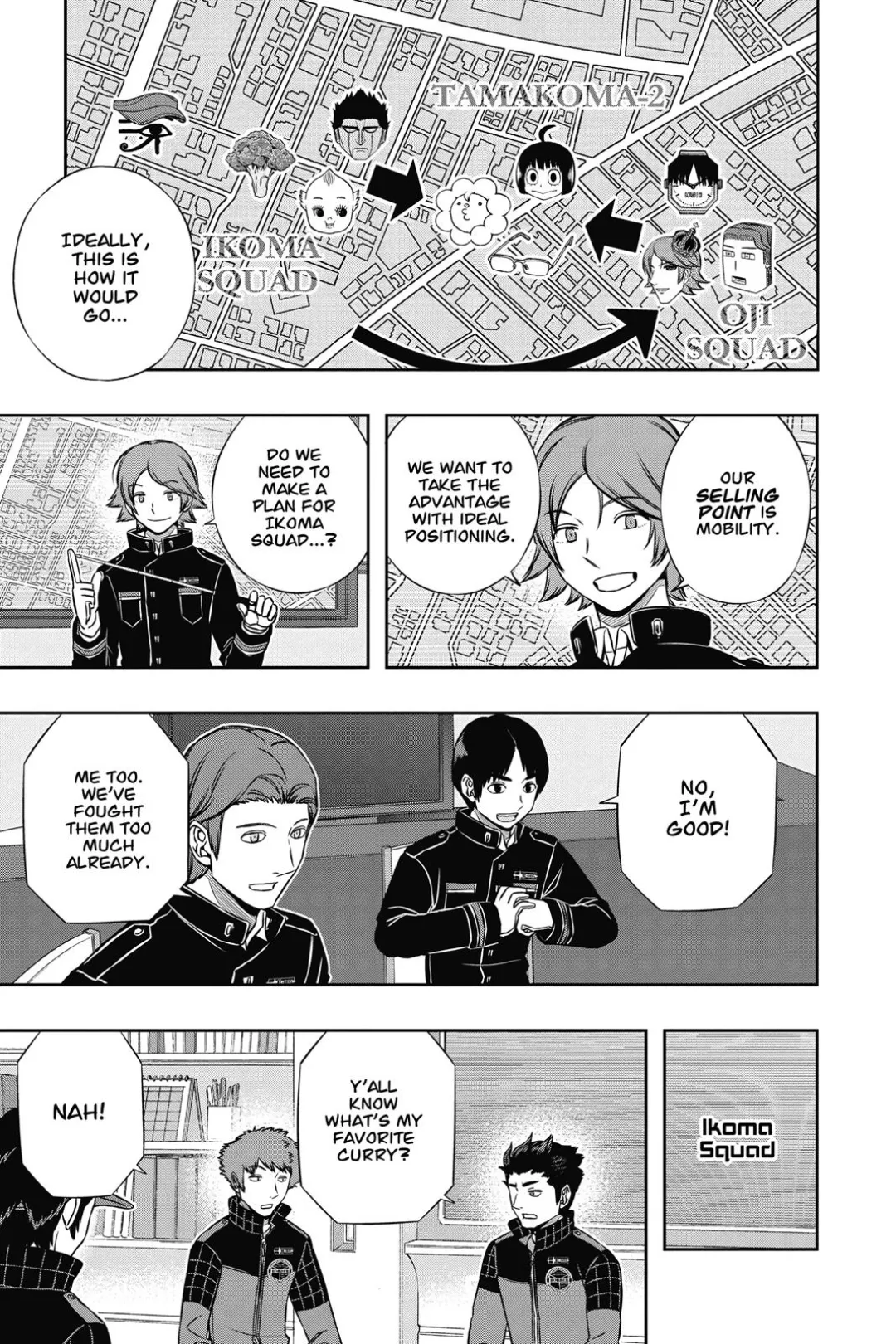 World Trigger color chapter 151 page 7