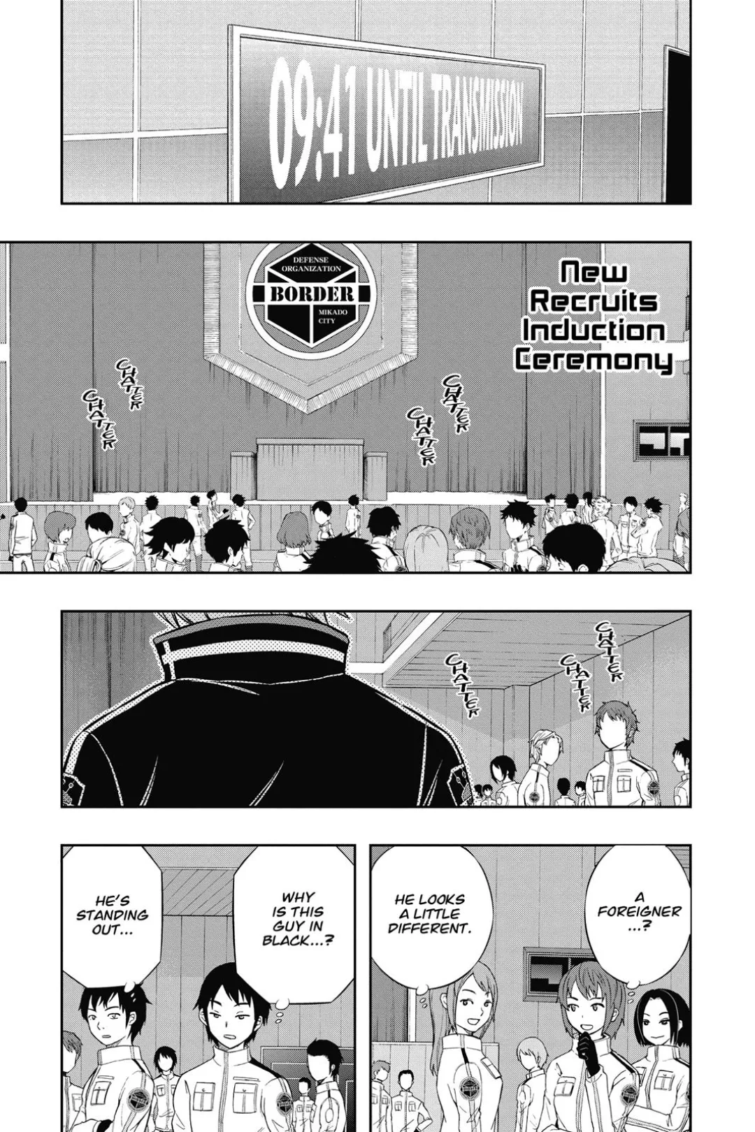 World Trigger color chapter 151 page 9