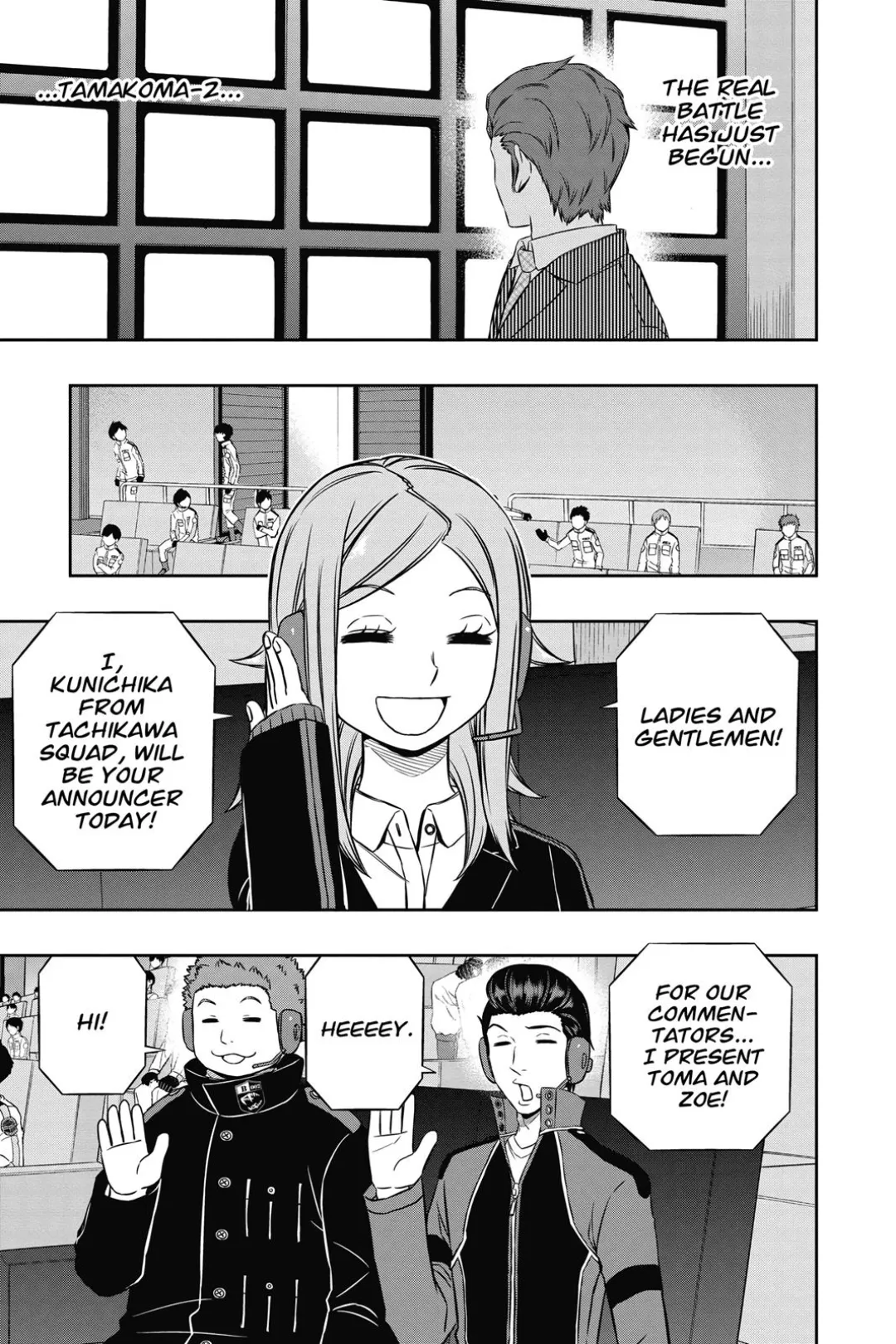 World Trigger color chapter 151 page 17