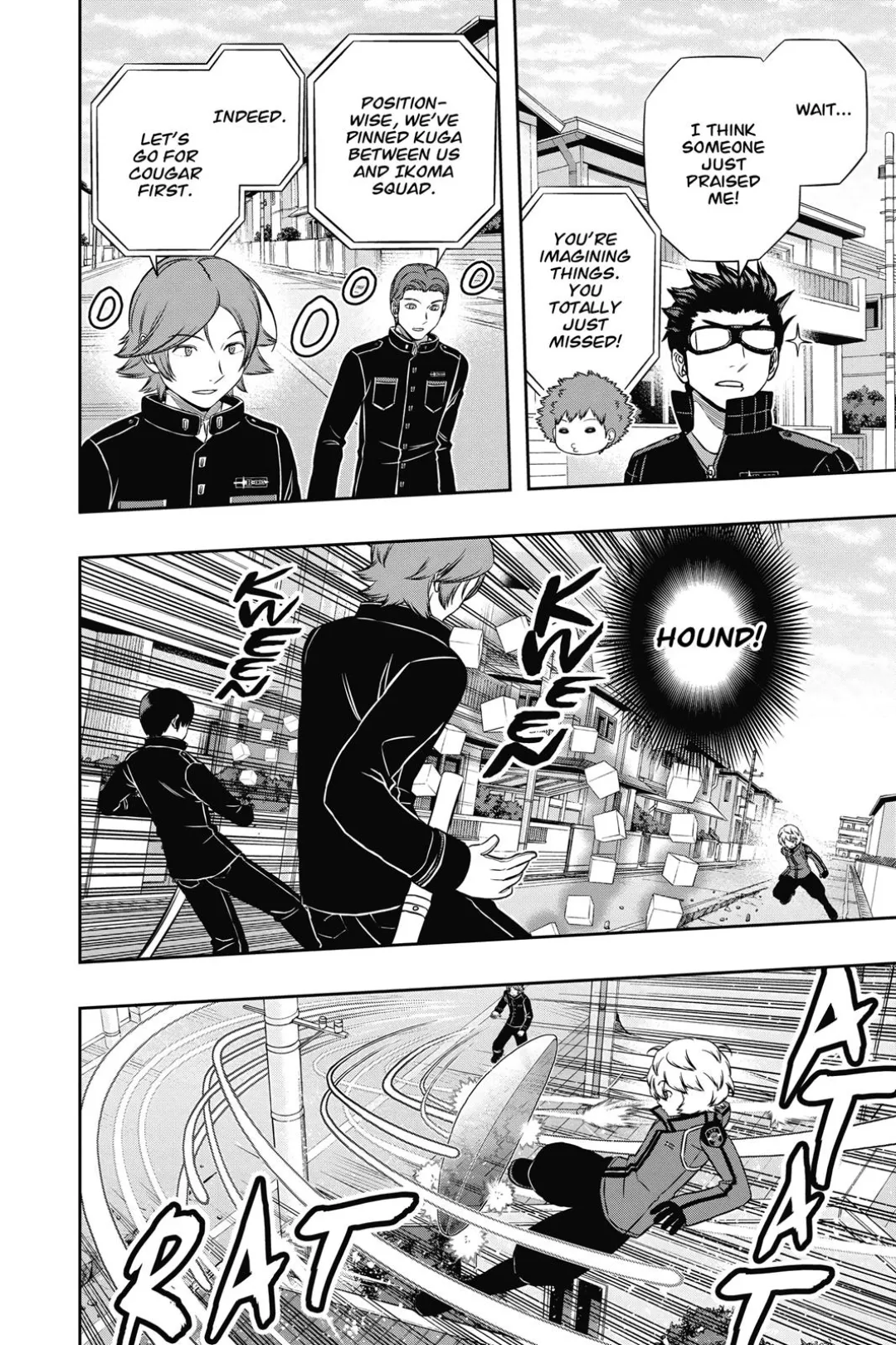 World Trigger color chapter 154 page 5