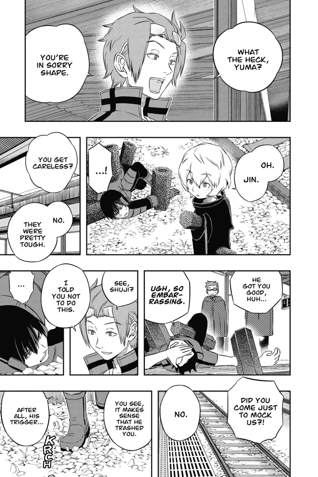 World Trigger color chapter 16 page 5