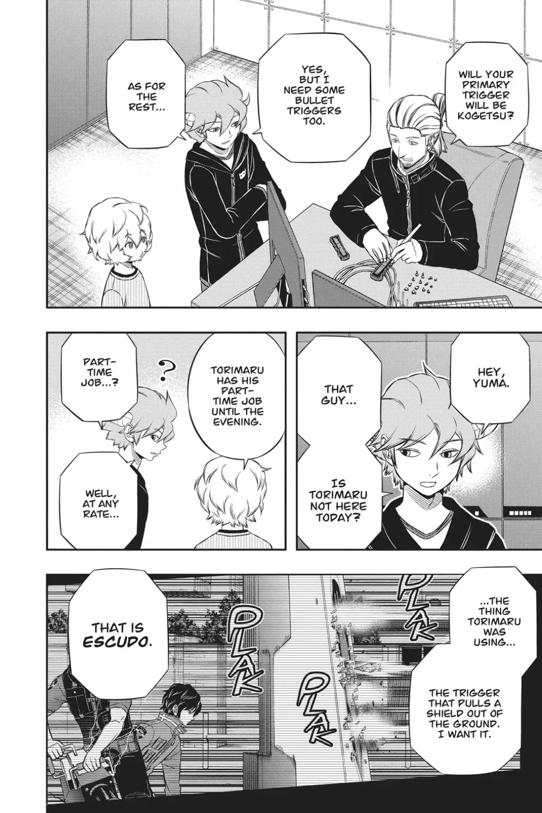 World Trigger color chapter 161 page 21