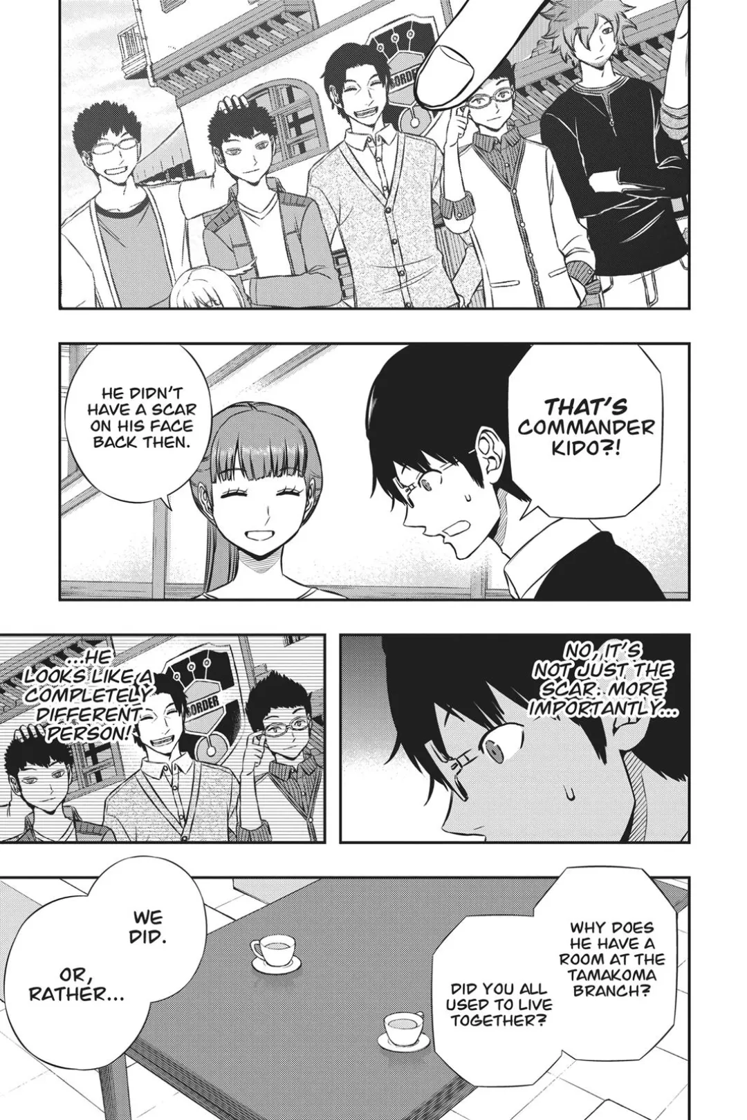 World Trigger color chapter 162 page 5