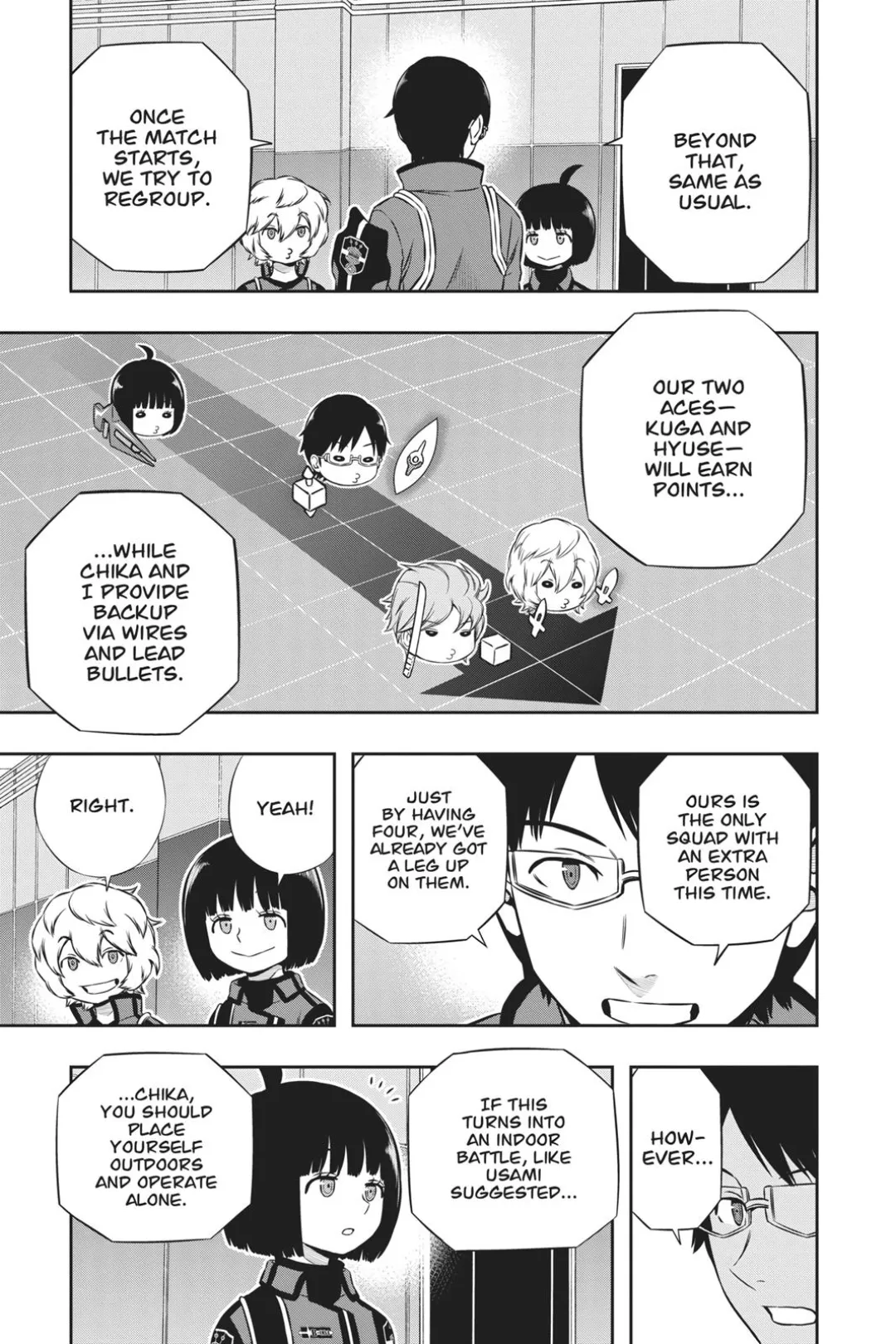 World Trigger color chapter 166 page 5