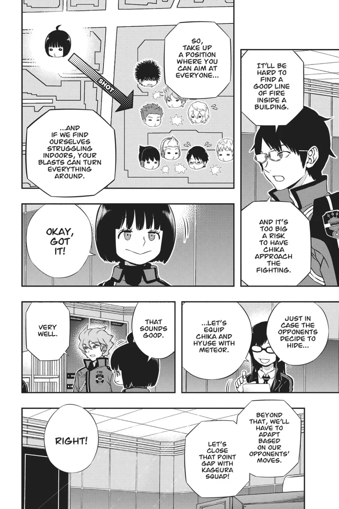 World Trigger color chapter 166 page 6
