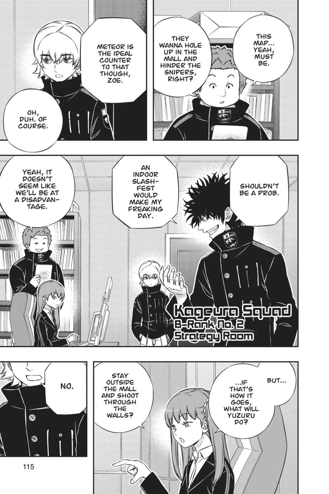 World Trigger color chapter 166 page 7