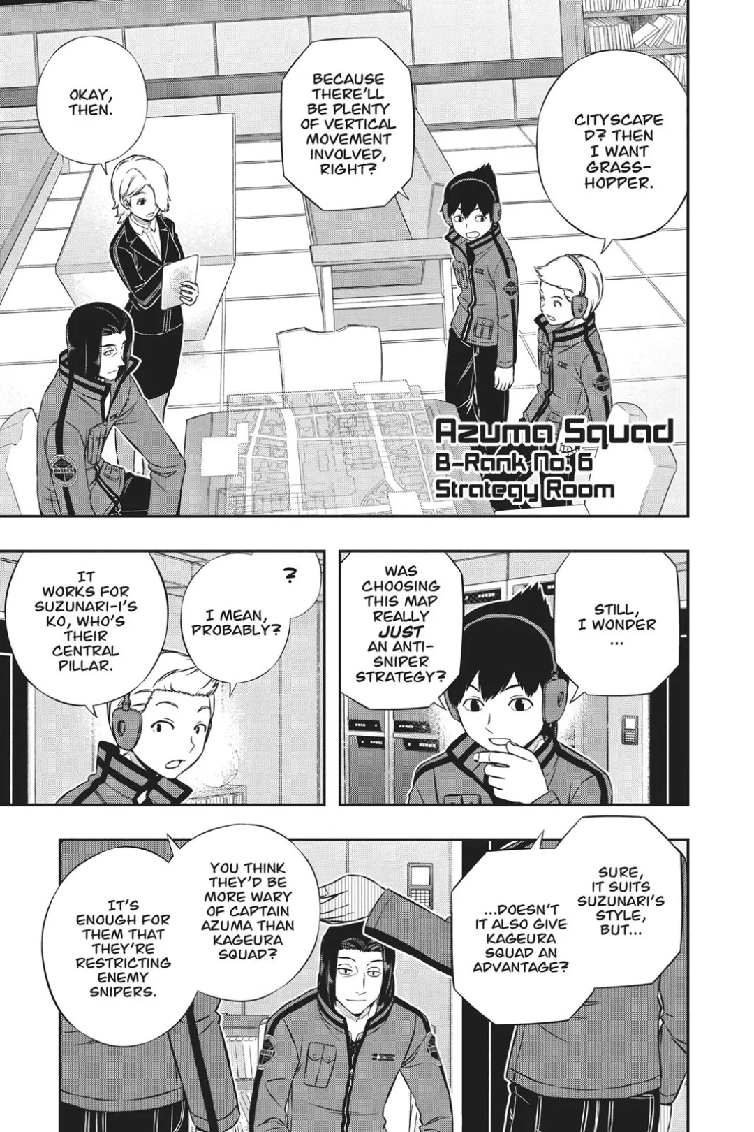 World Trigger color chapter 166 page 9