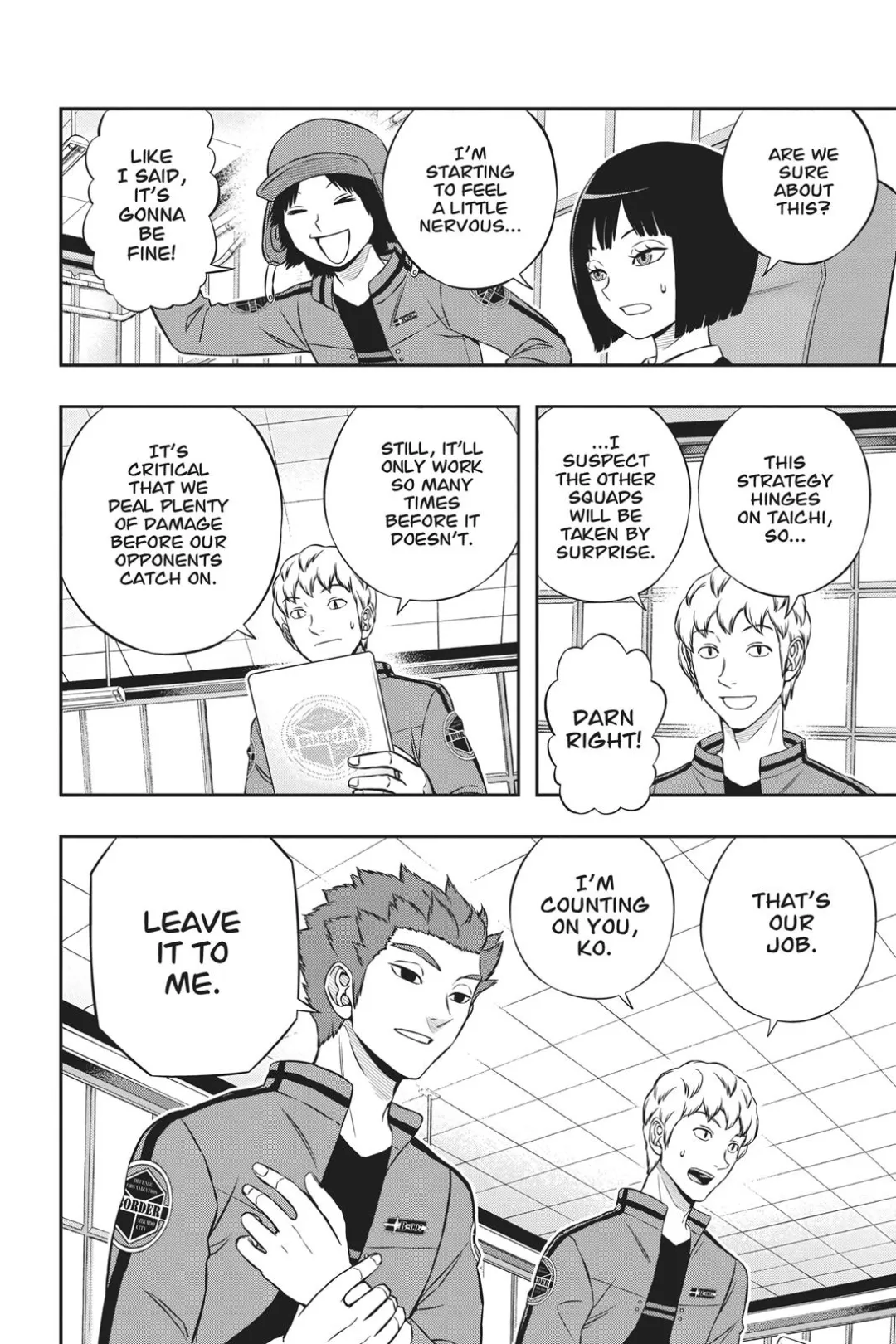 World Trigger color chapter 166 page 14