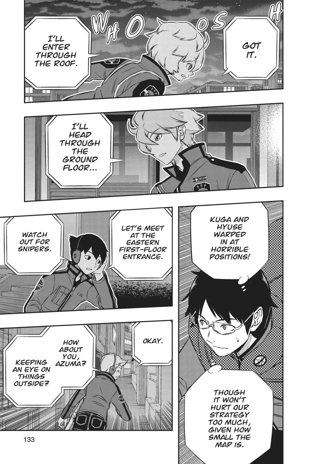 World Trigger color chapter 167 page 5
