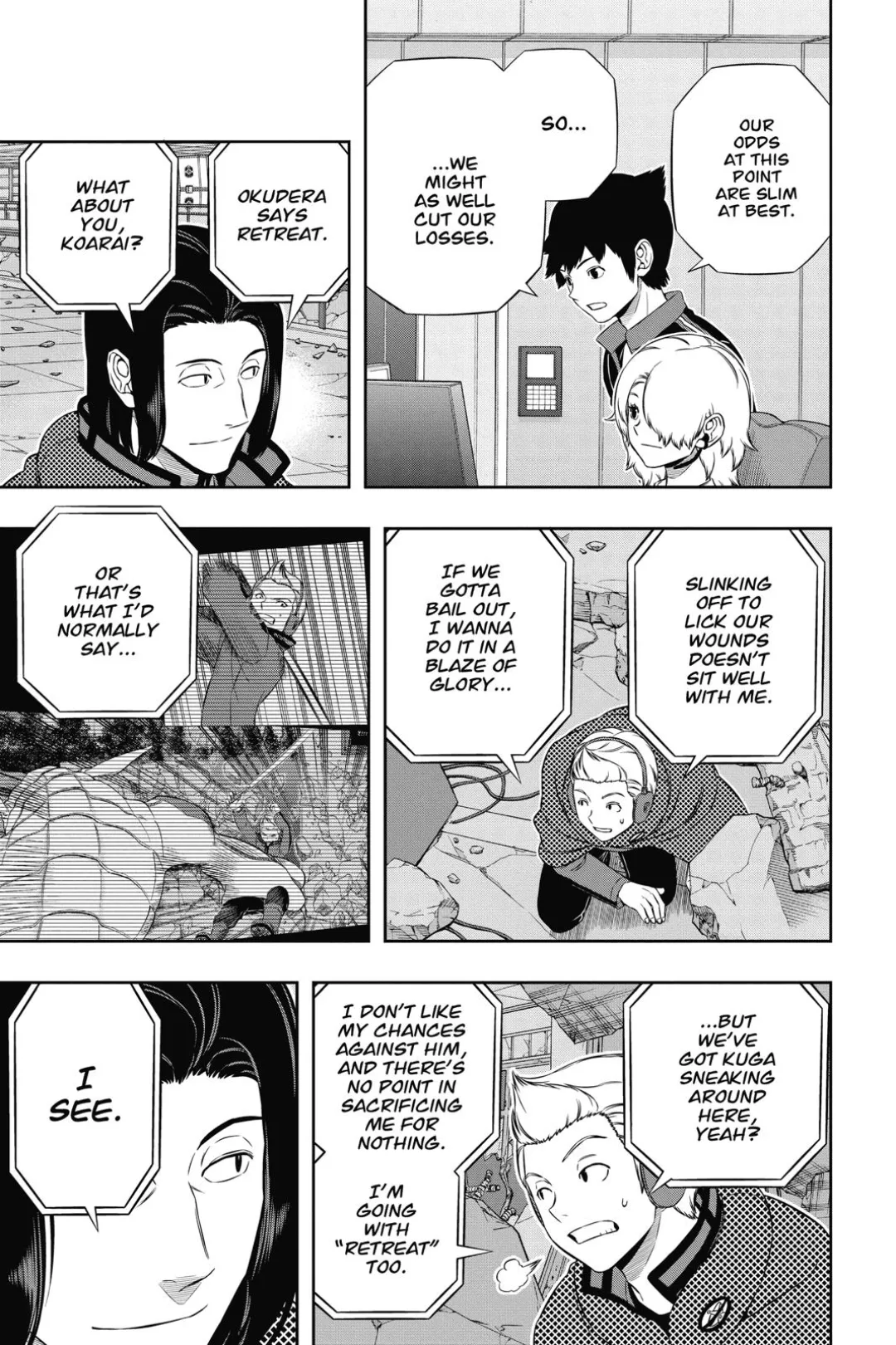 World Trigger color chapter 174 page 5