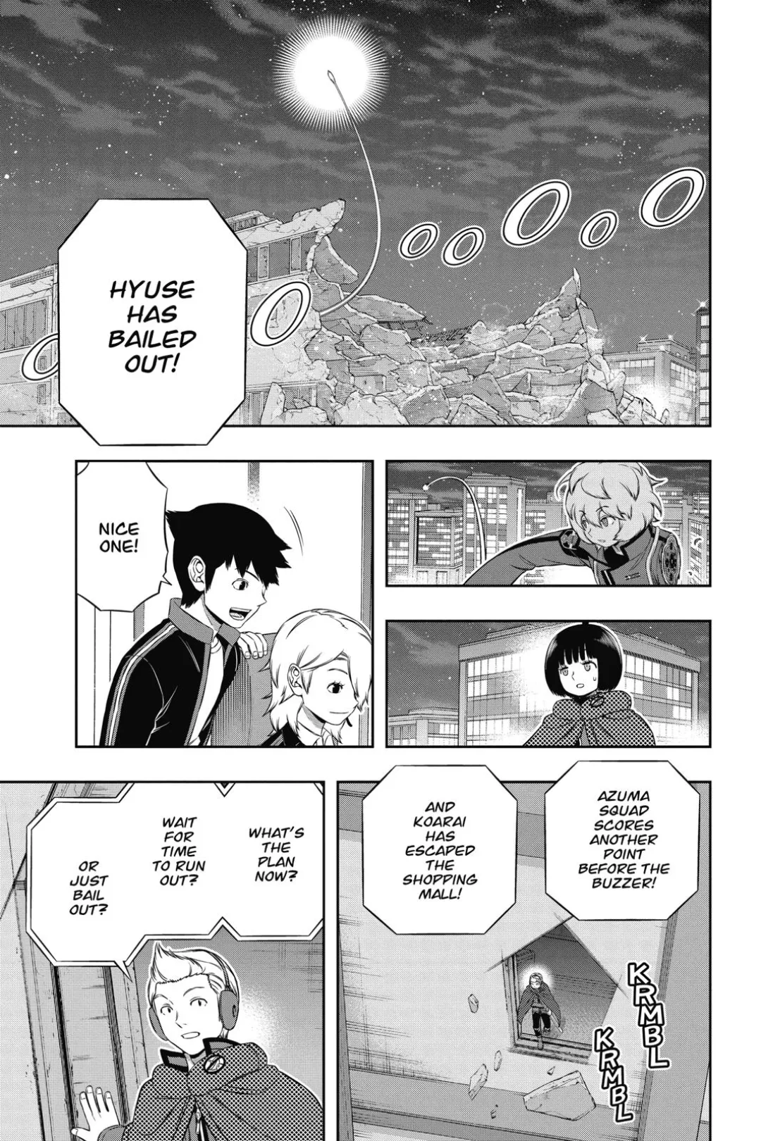 World Trigger color chapter 175 page 4