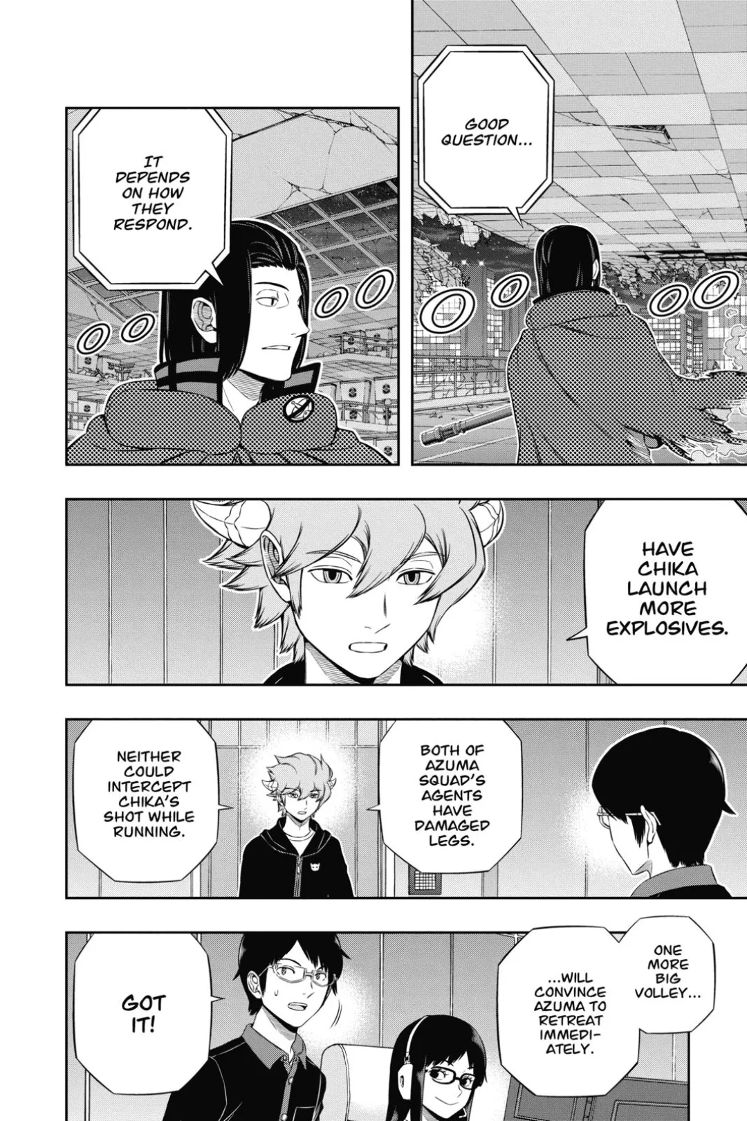 World Trigger color chapter 175 page 5