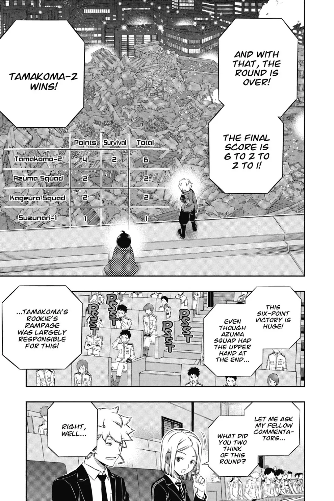World Trigger color chapter 175 page 8