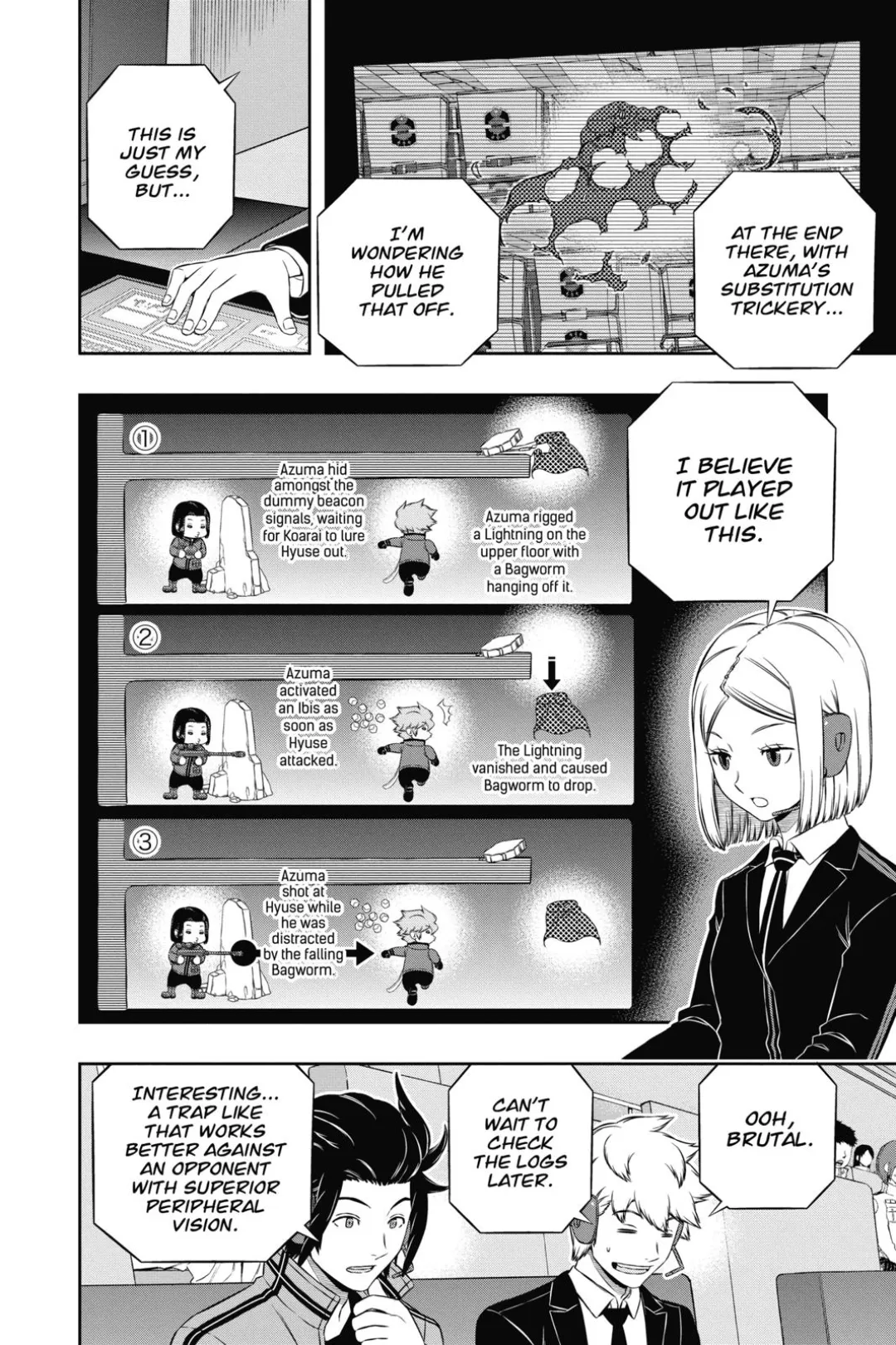 World Trigger color chapter 175 page 9