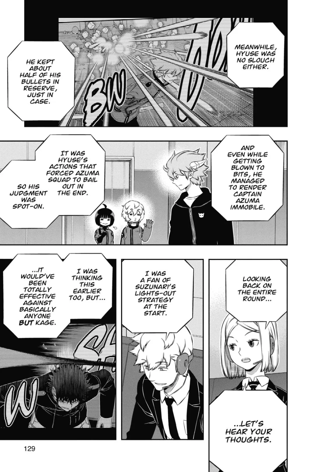 World Trigger color chapter 175 page 10