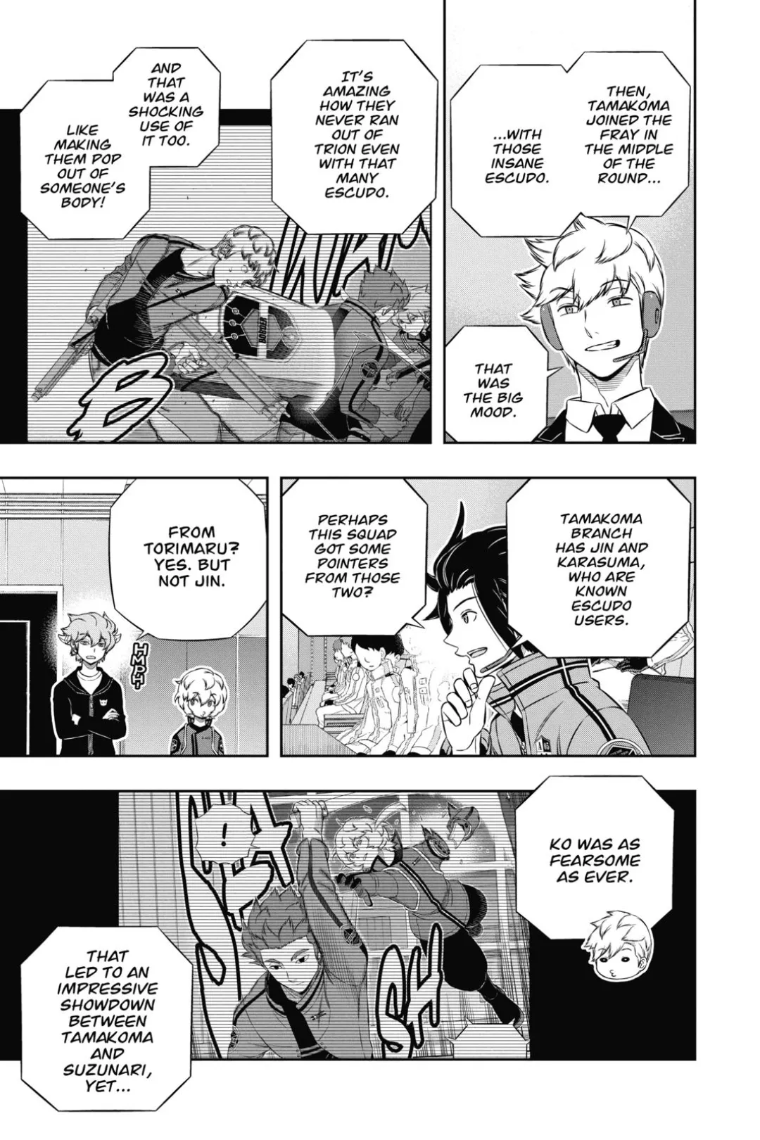 World Trigger color chapter 175 page 12