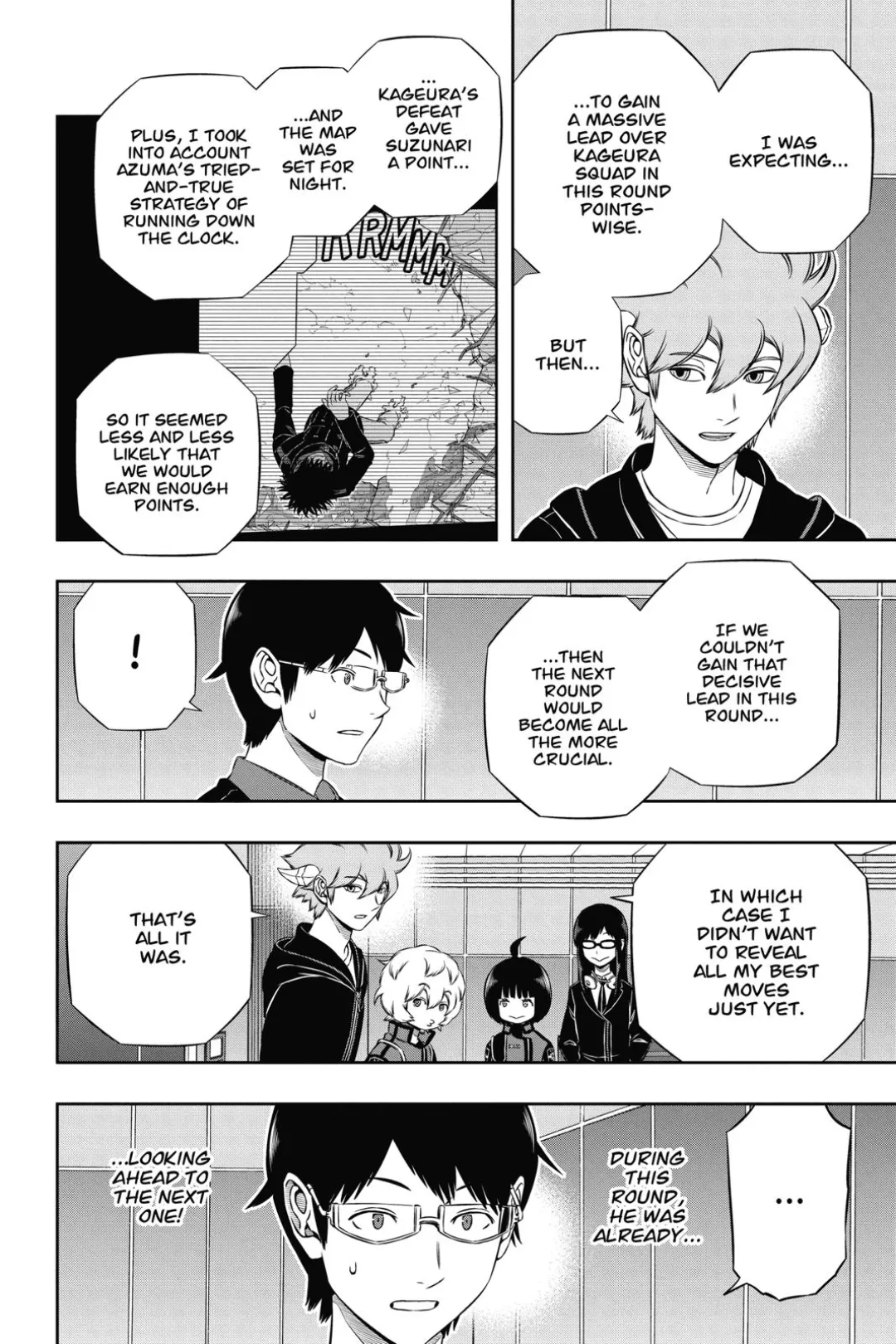World Trigger color chapter 175 page 19