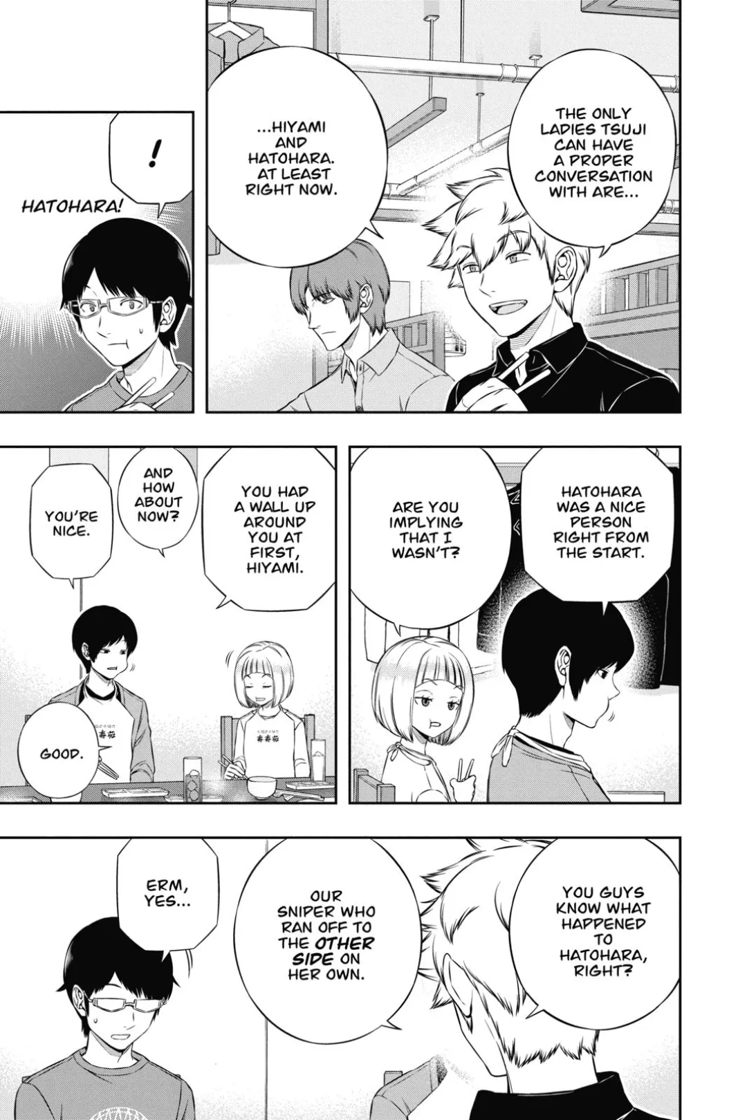 World Trigger color chapter 178 page 5