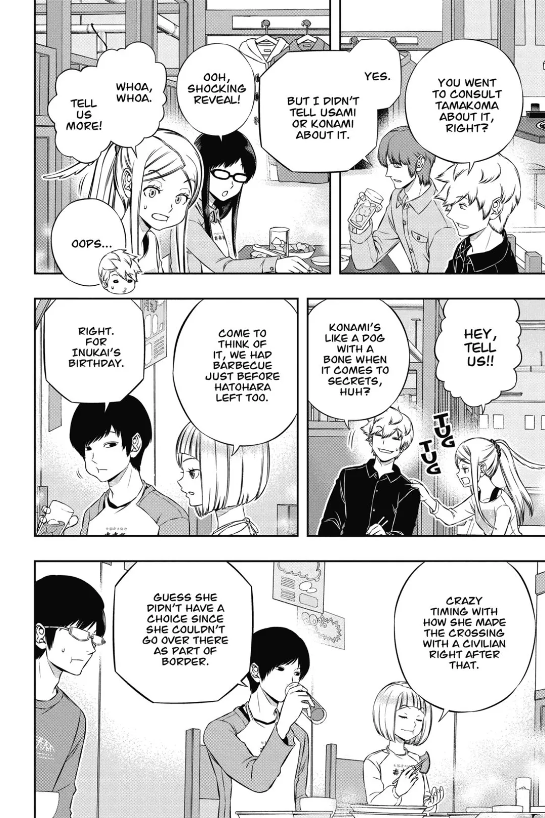 World Trigger color chapter 178 page 6
