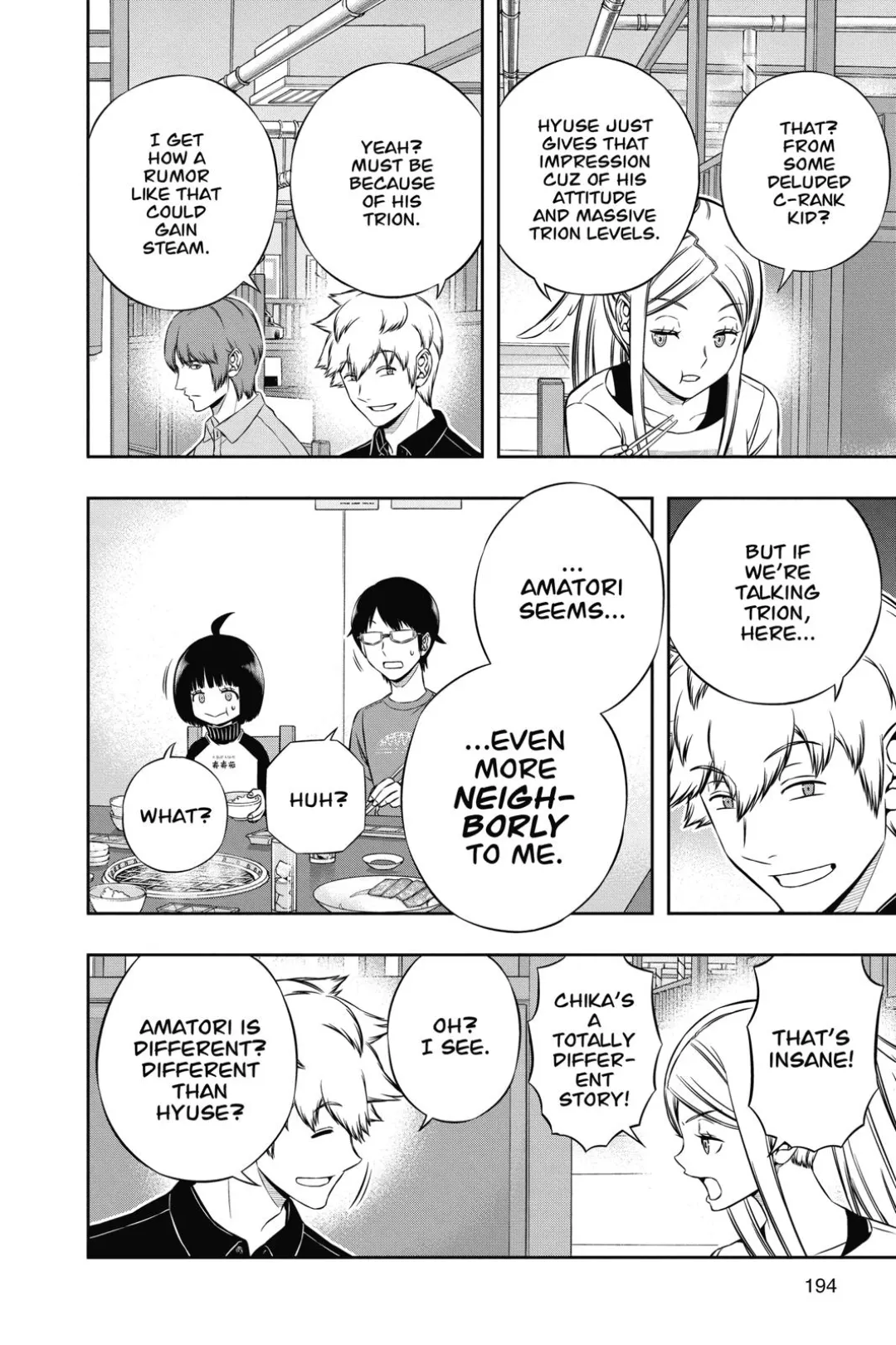 World Trigger color chapter 178 page 10