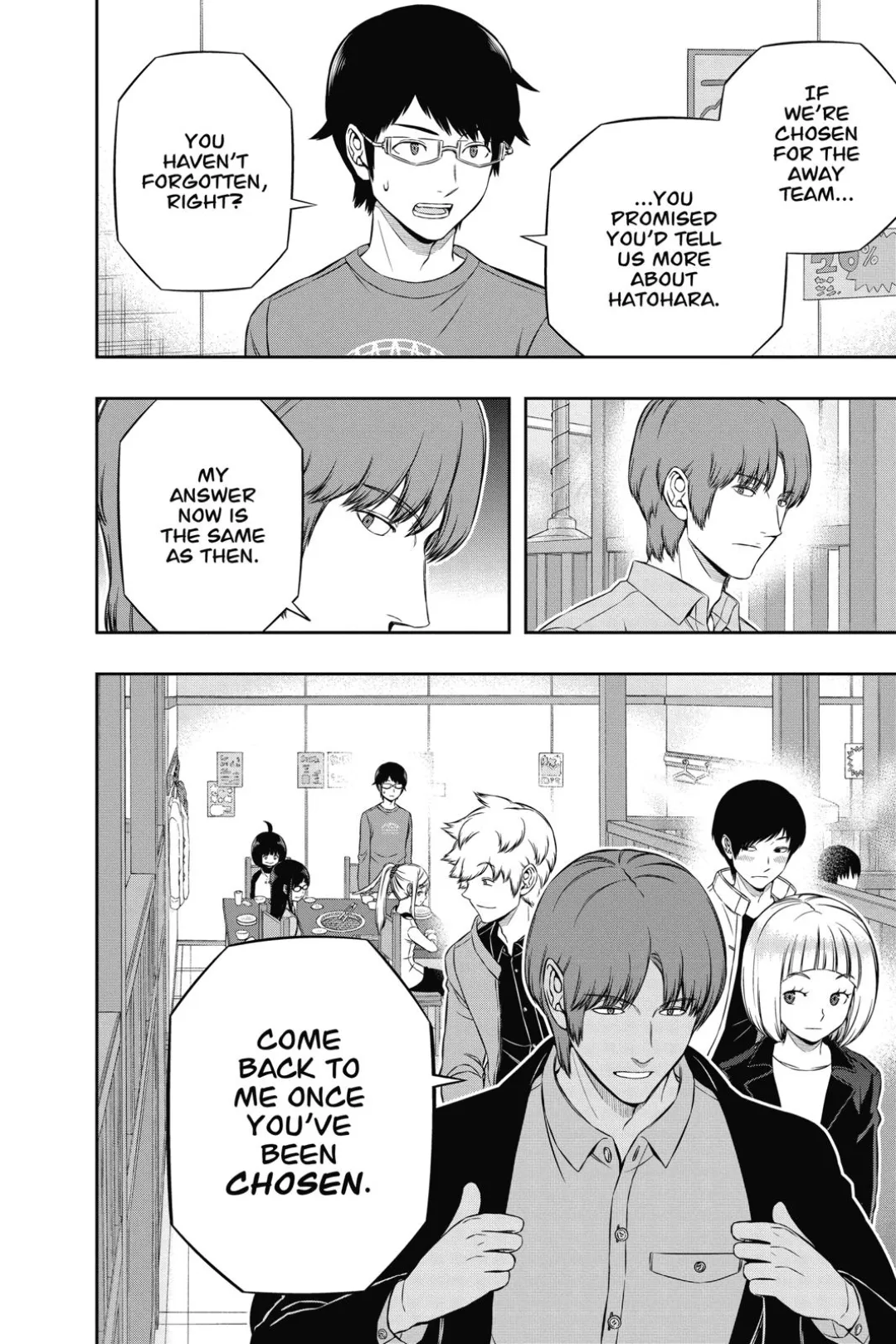World Trigger color chapter 178 page 14