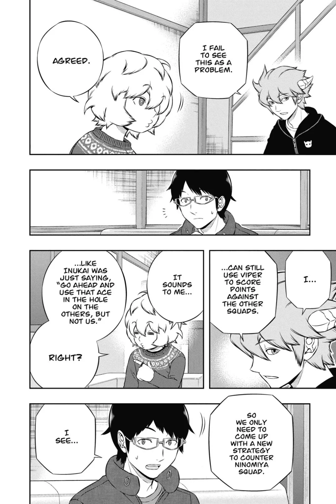 World Trigger color chapter 178 page 16