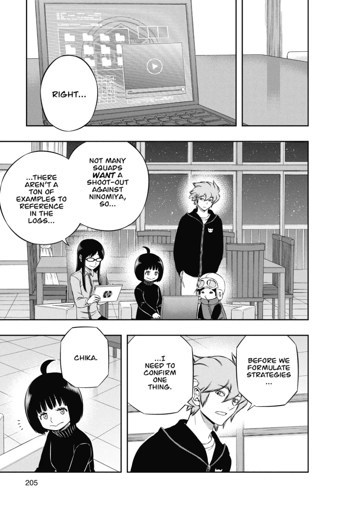World Trigger color chapter 178 page 21