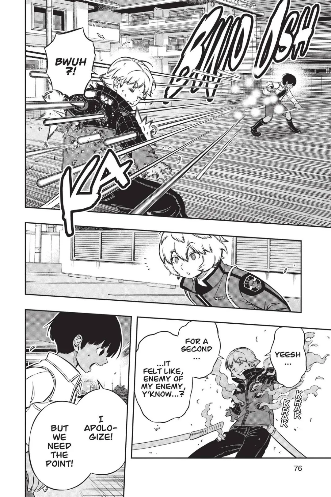 World Trigger color chapter 190 page 24