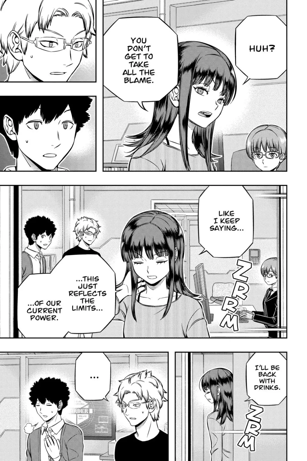 World Trigger color chapter 199 page 5