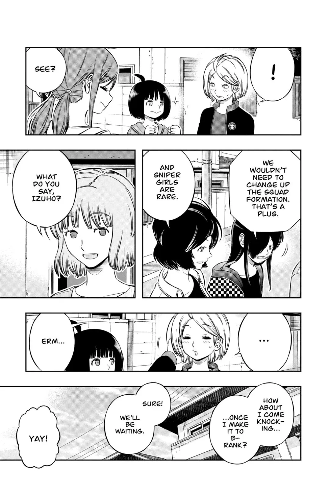 World Trigger color chapter 199 page 21