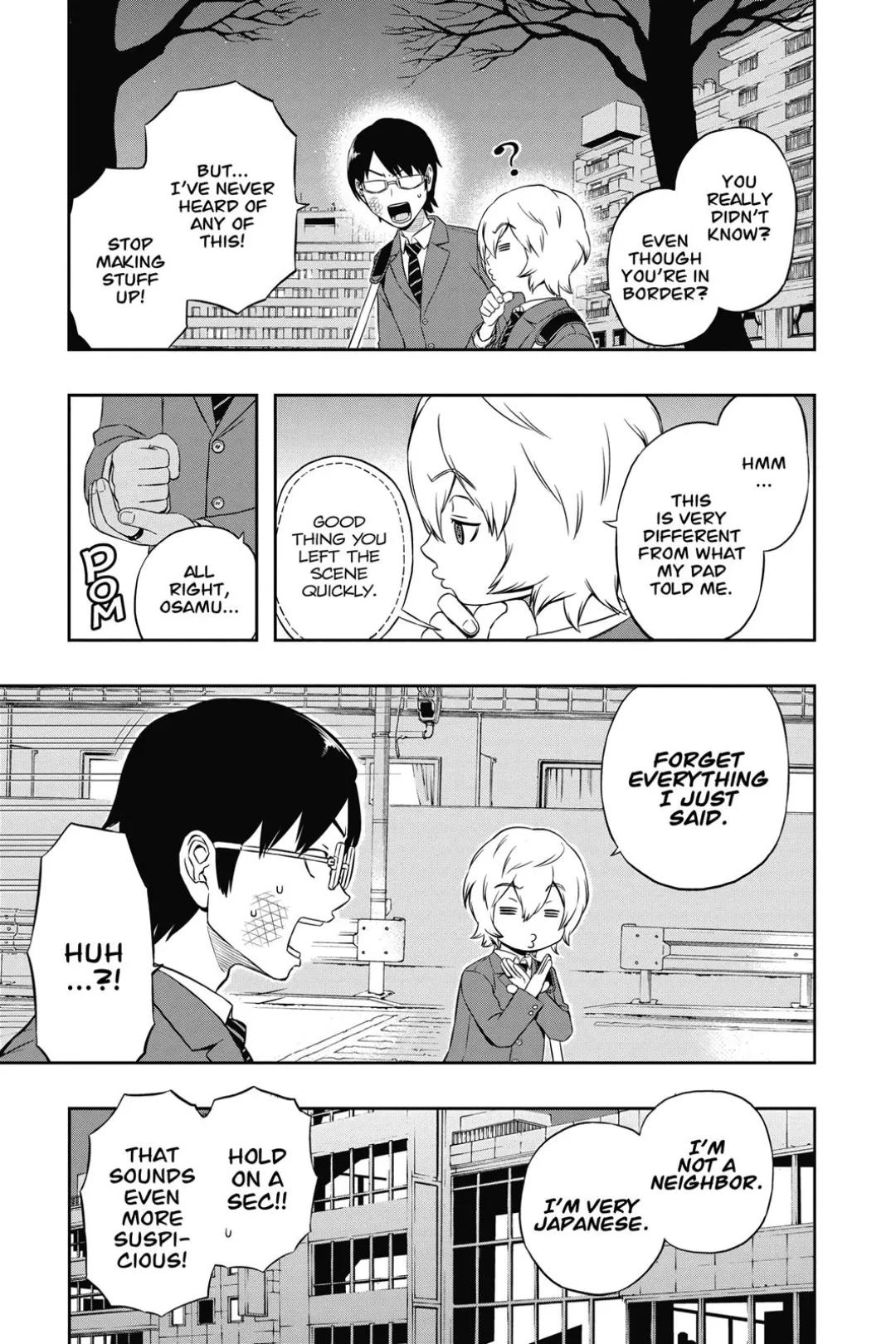 World Trigger color chapter 2 page 5