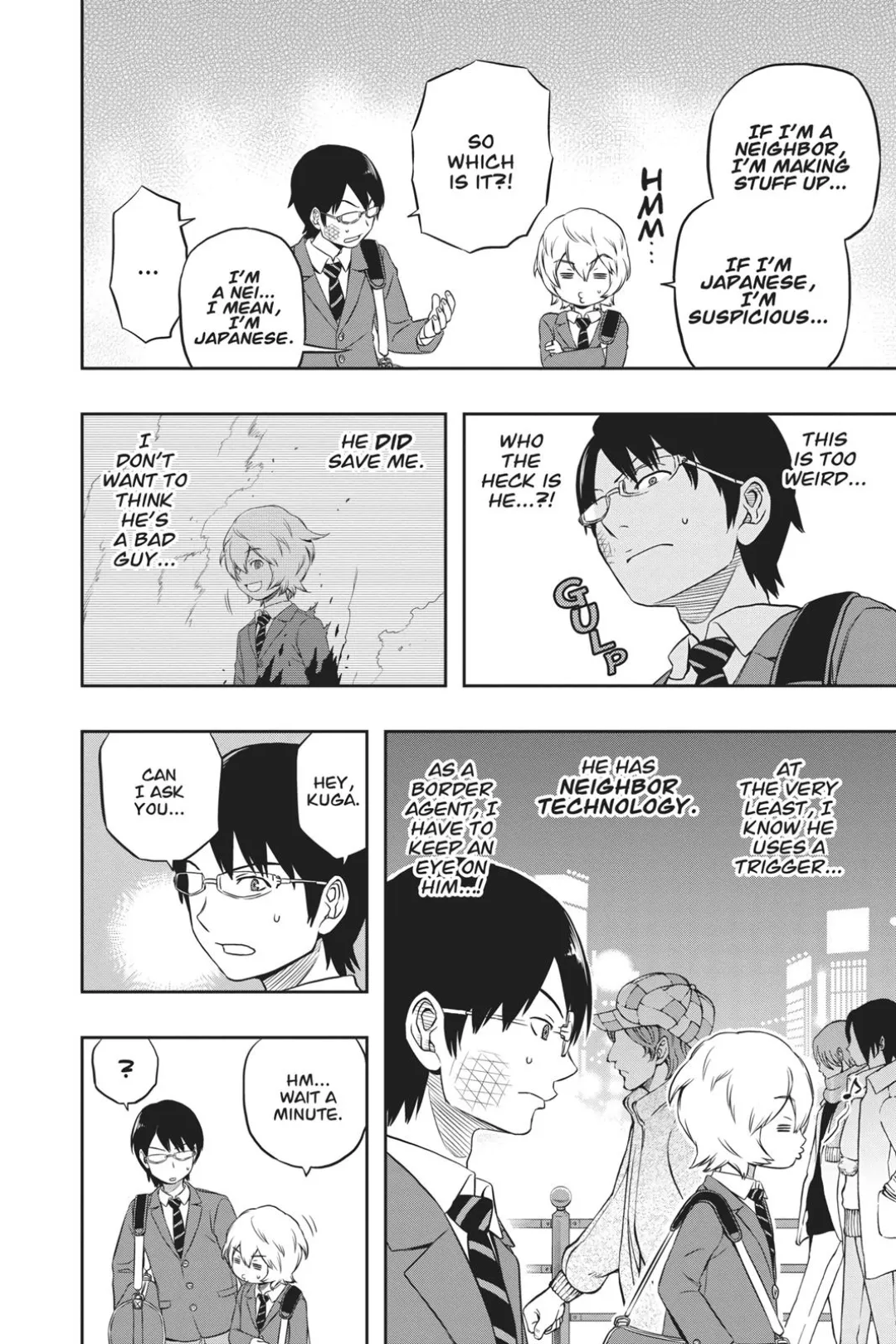 World Trigger color chapter 2 page 6