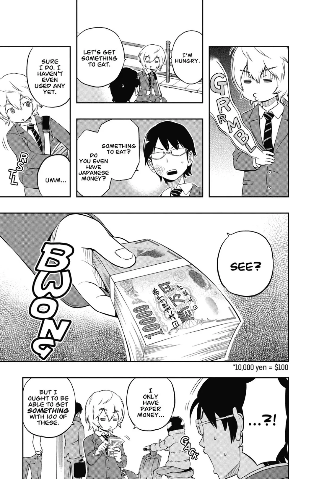 World Trigger color chapter 2 page 7
