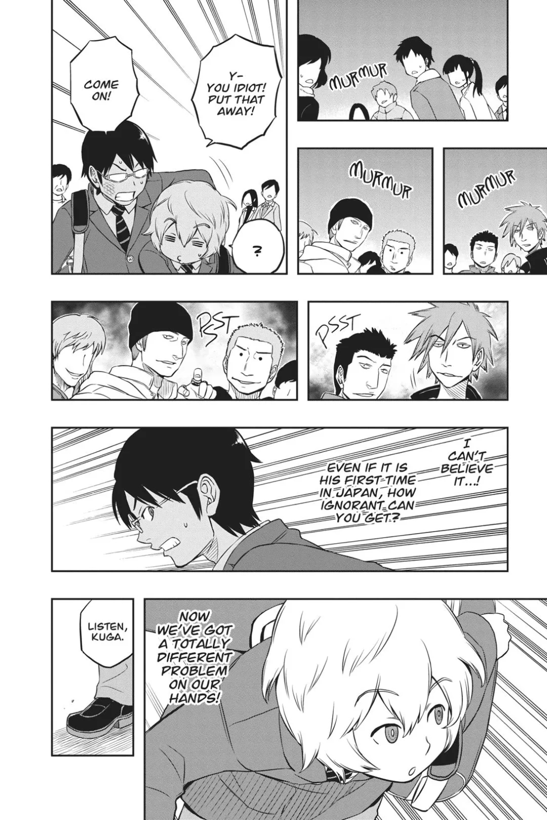 World Trigger color chapter 2 page 8
