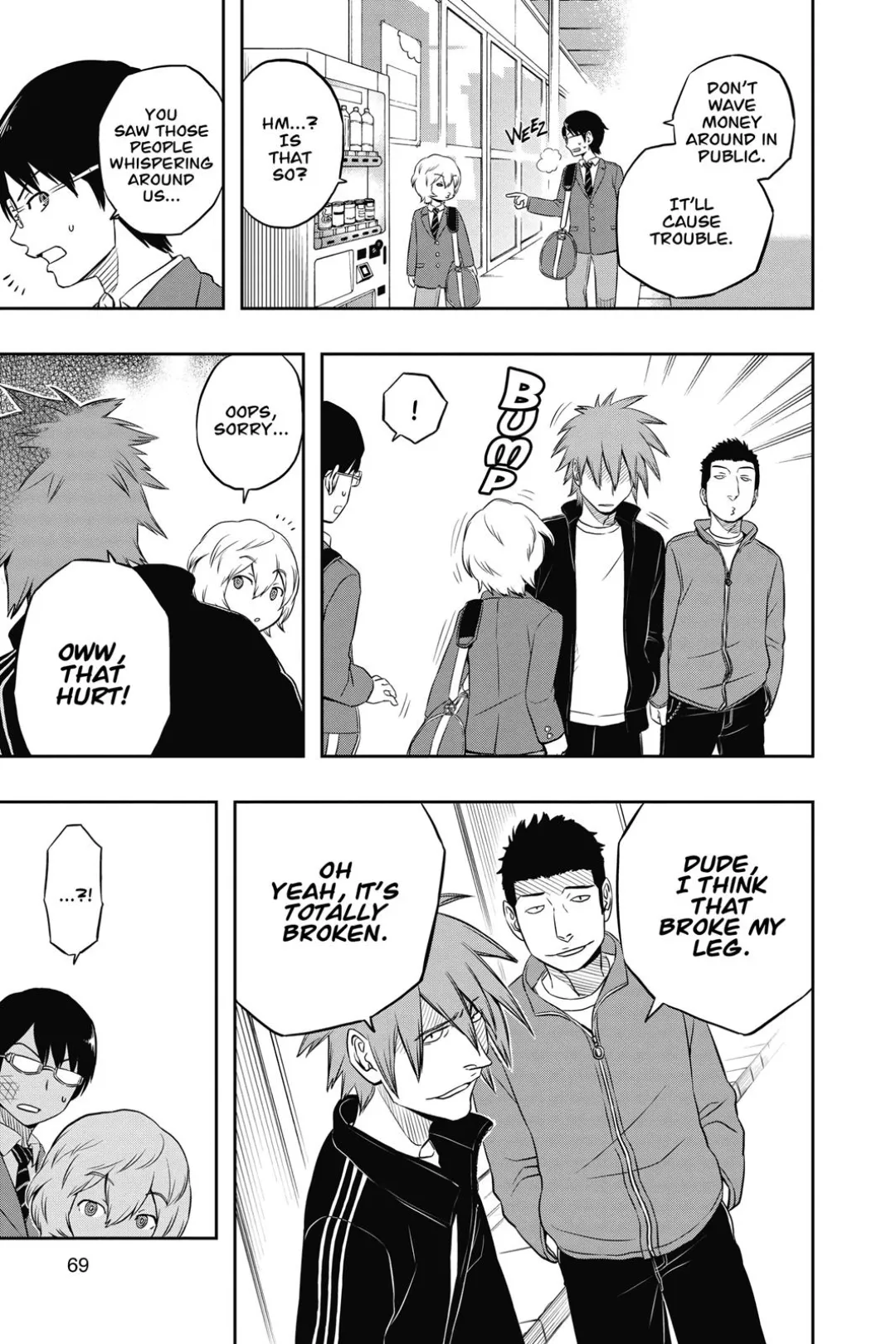 World Trigger color chapter 2 page 9