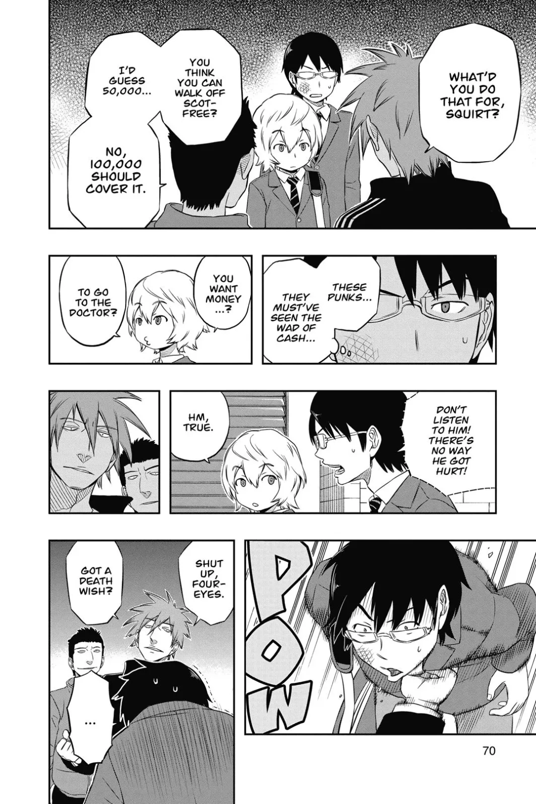 World Trigger color chapter 2 page 10