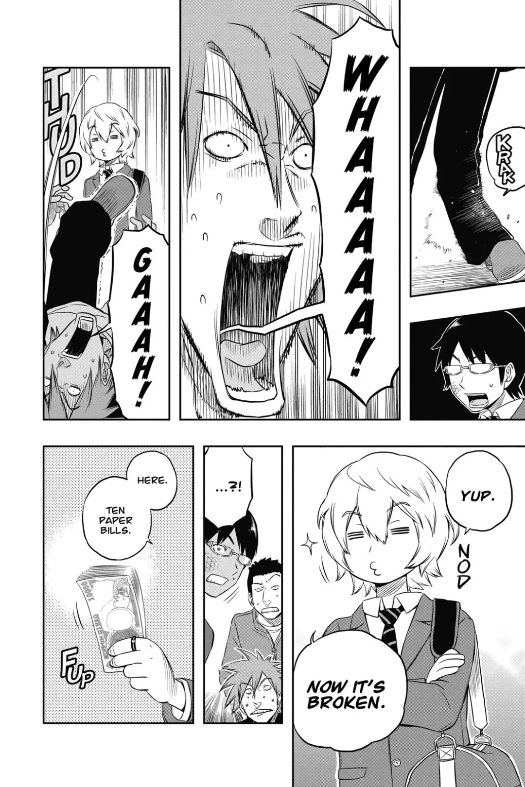 World Trigger color chapter 2 page 12