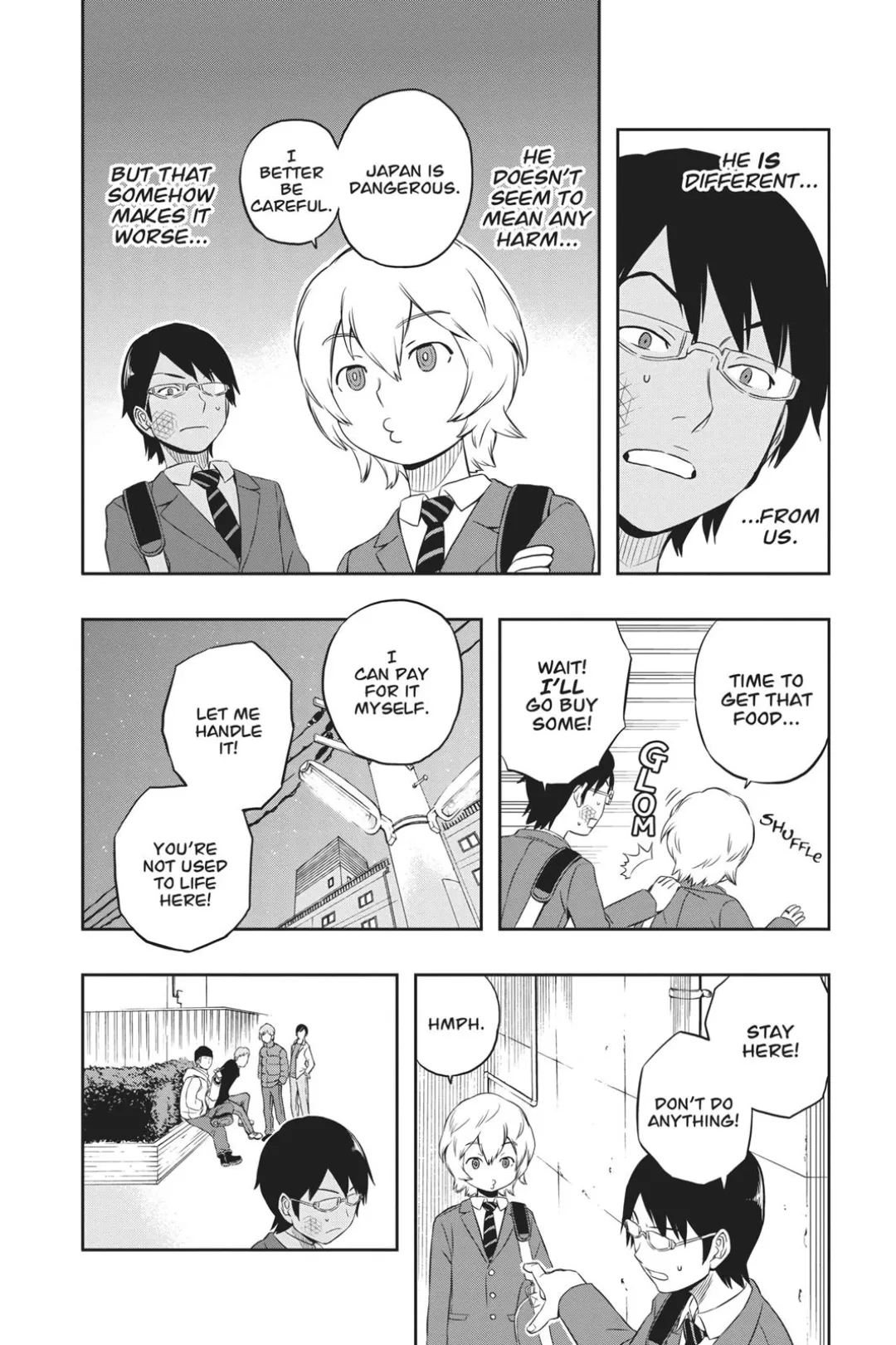 World Trigger color chapter 2 page 14