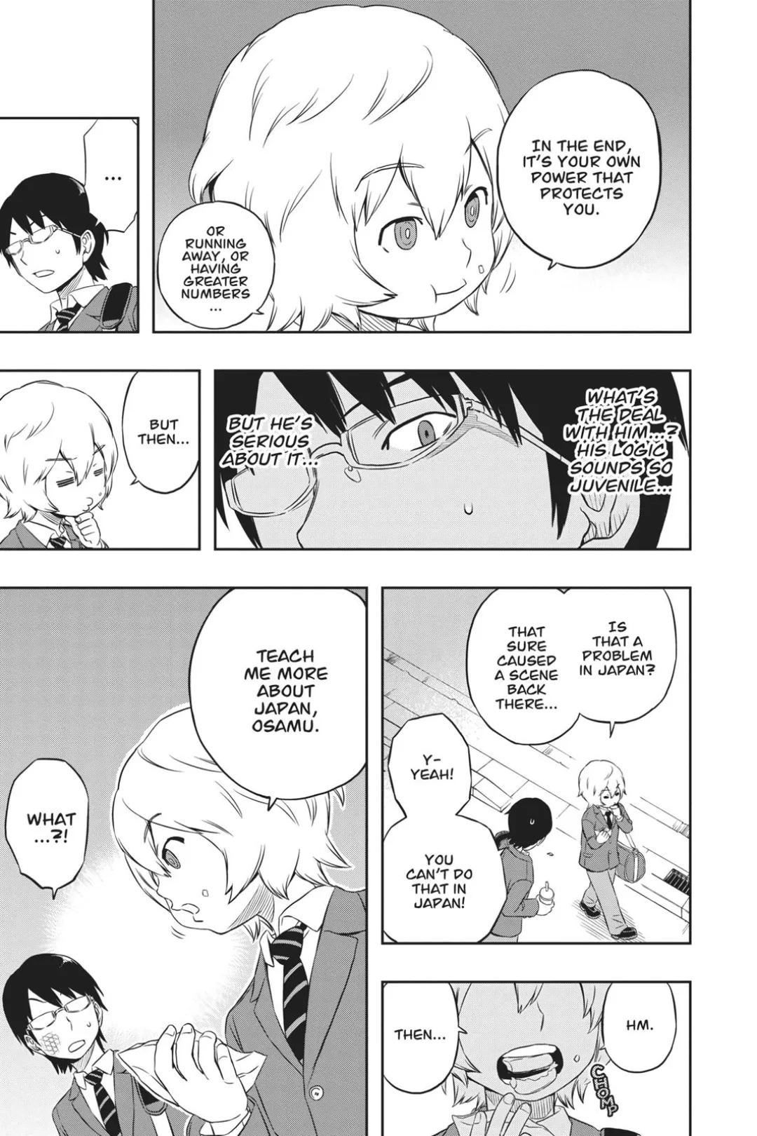World Trigger color chapter 2 page 21