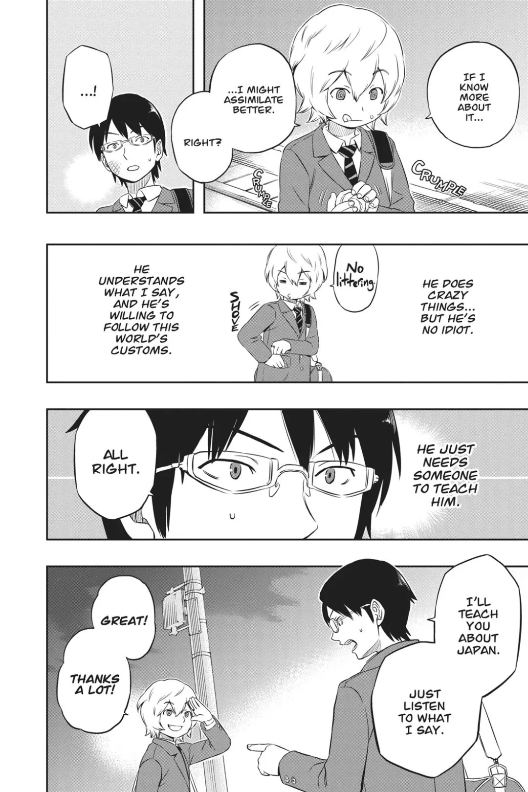 World Trigger color chapter 2 page 22