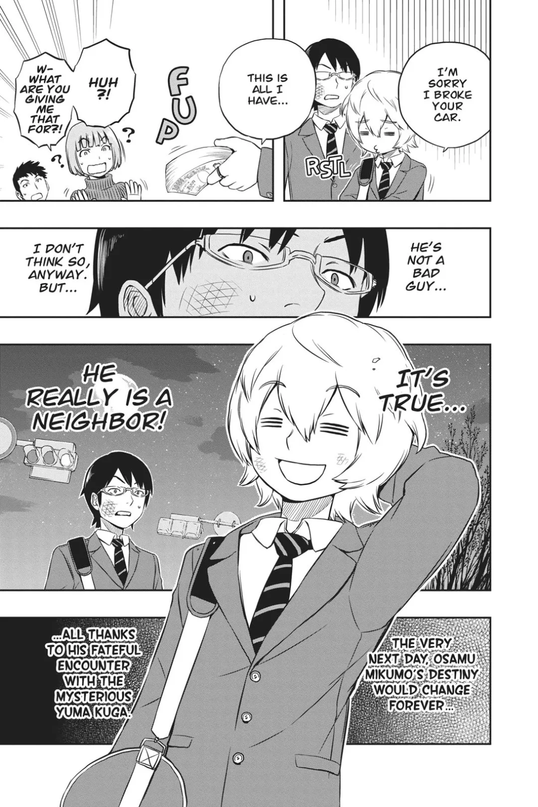 World Trigger color chapter 2 page 25