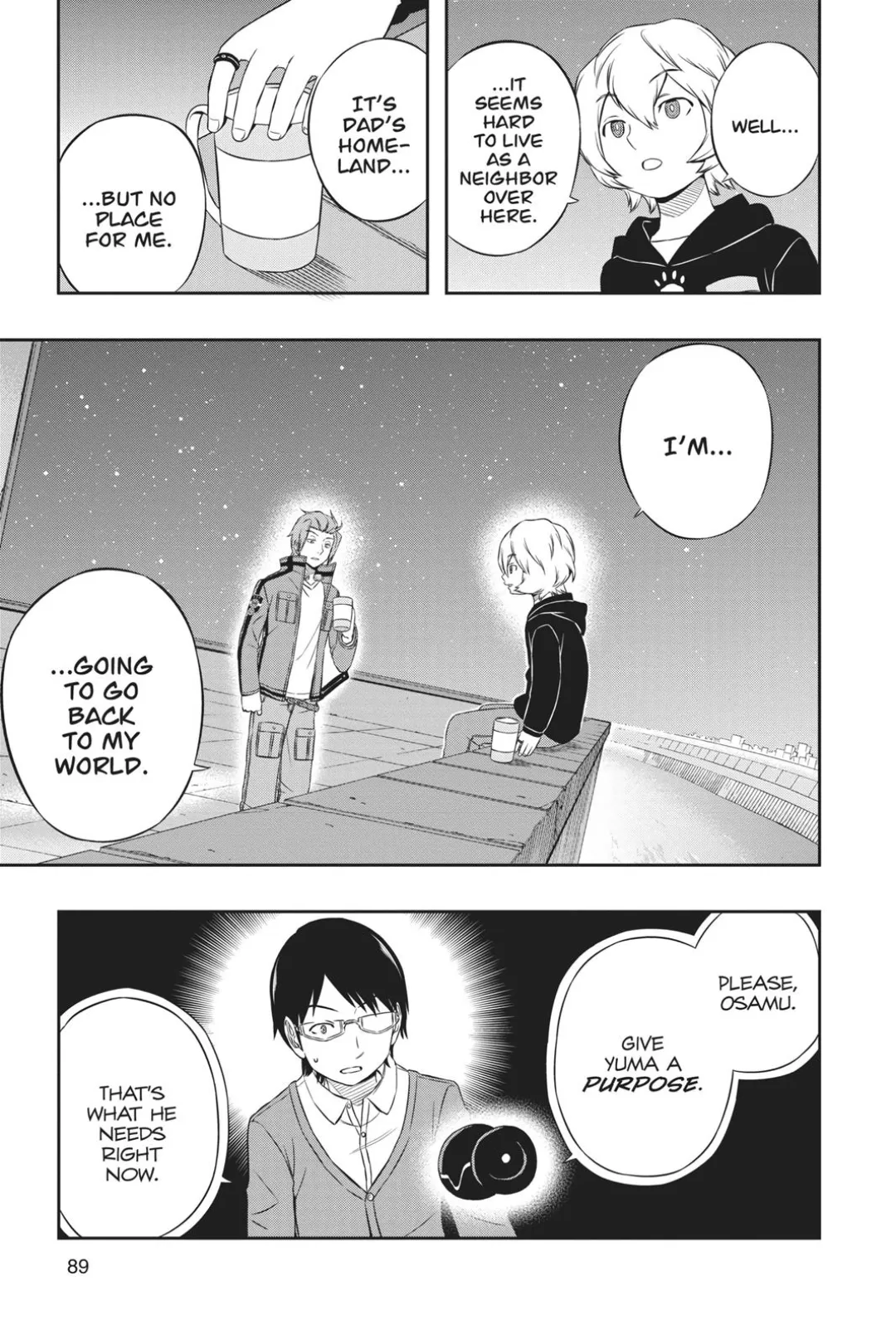 World Trigger color chapter 20 page 21