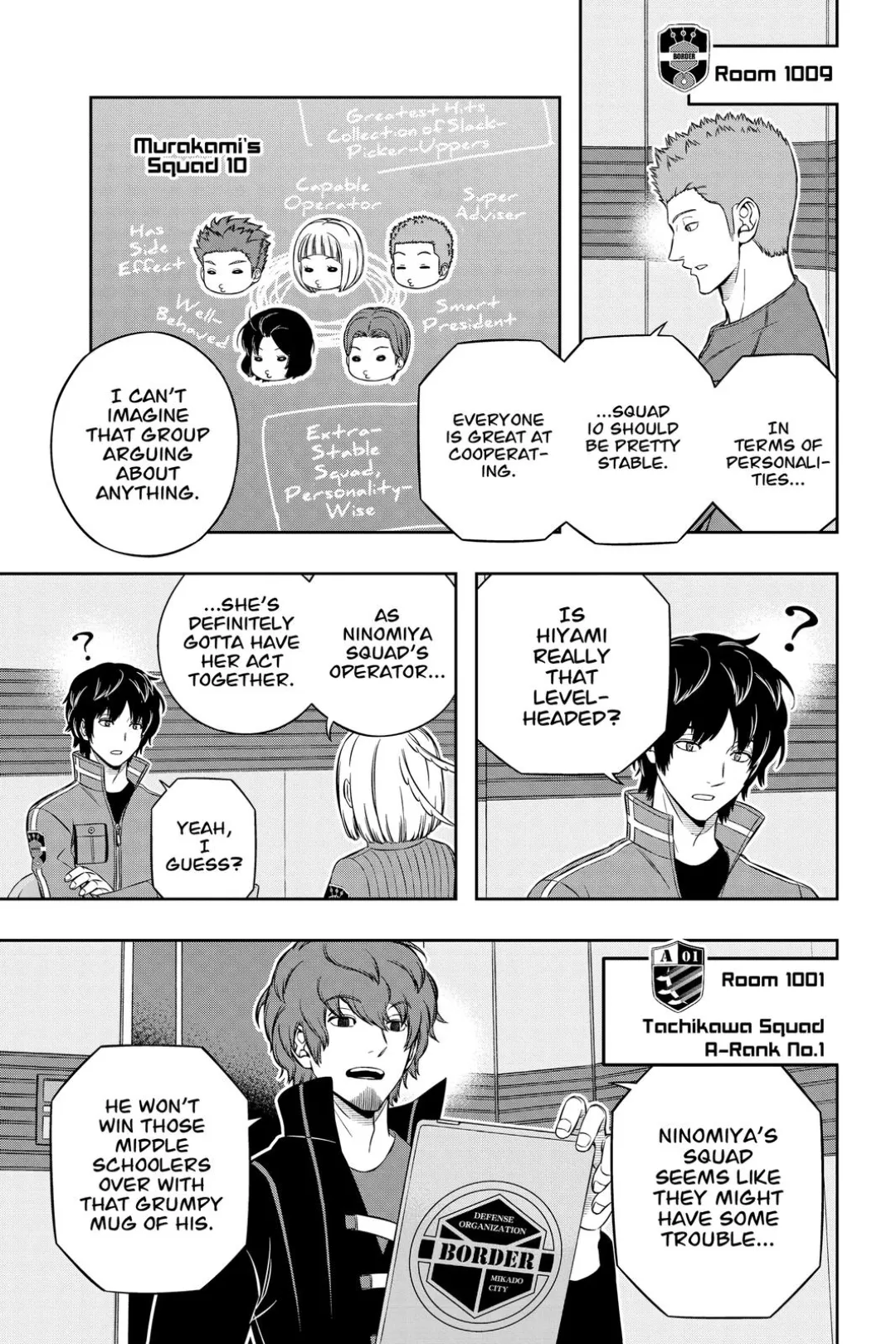 World Trigger color chapter 206 page 24