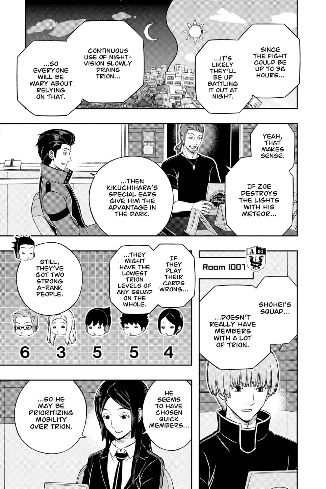 World Trigger color chapter 206 page 32