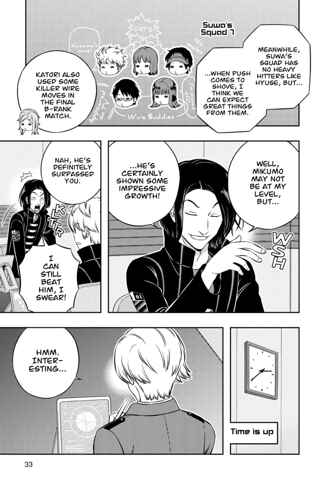 World Trigger color chapter 206 page 34