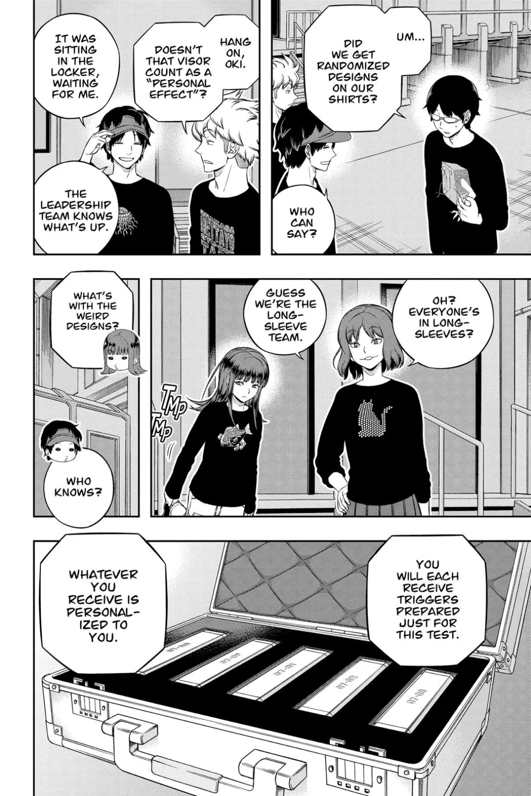 World Trigger color chapter 207 page 5