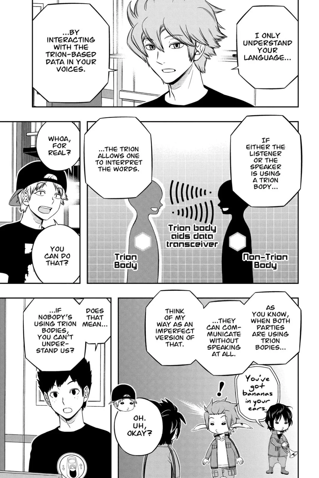 World Trigger color chapter 207 page 32
