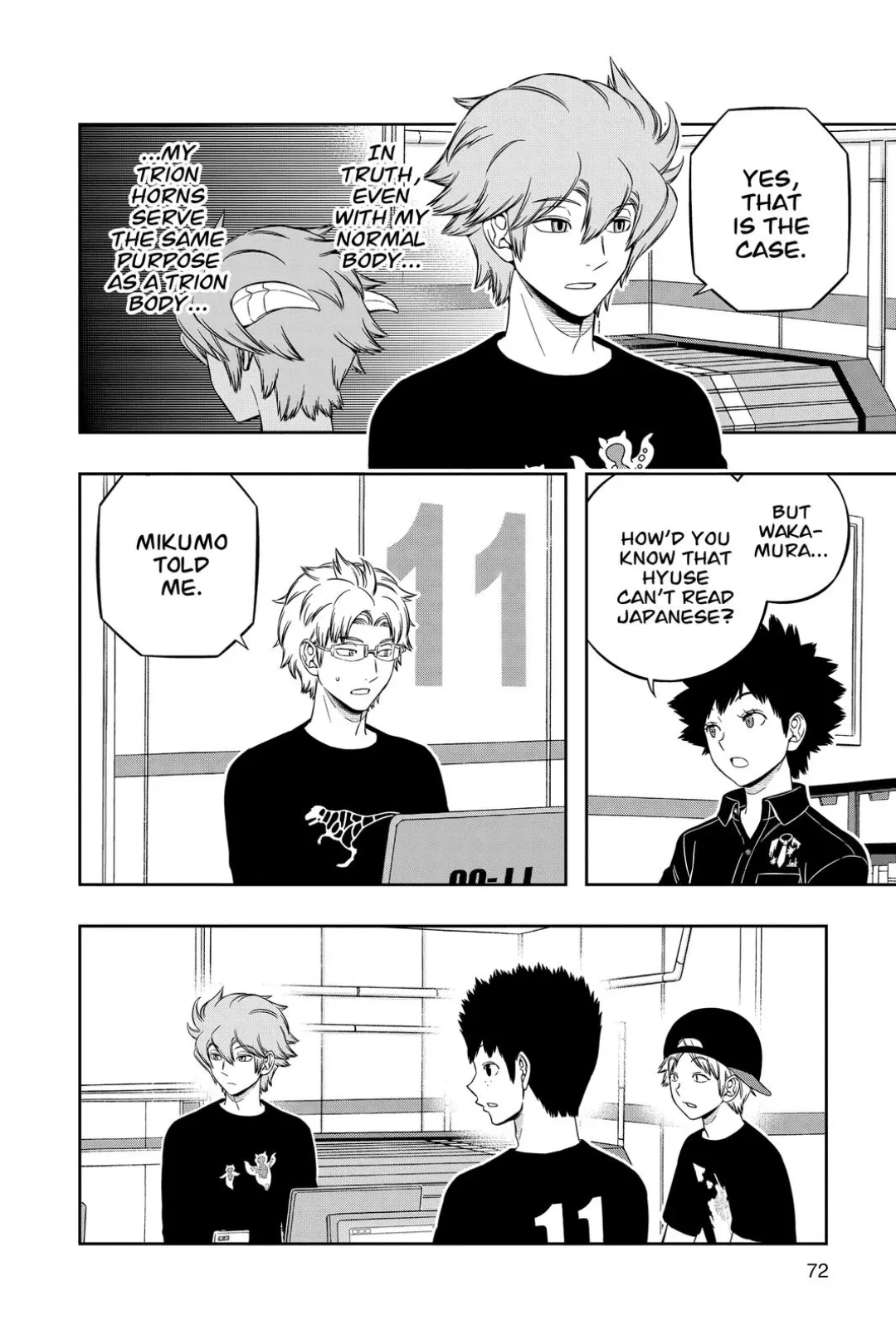World Trigger color chapter 207 page 33